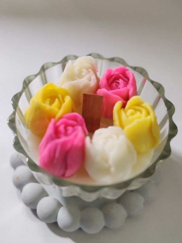 Tulip Jar Candle