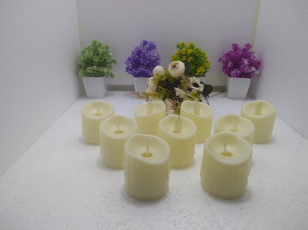 LED Fluctuating Smokeless  Candle:- 1 pcs set