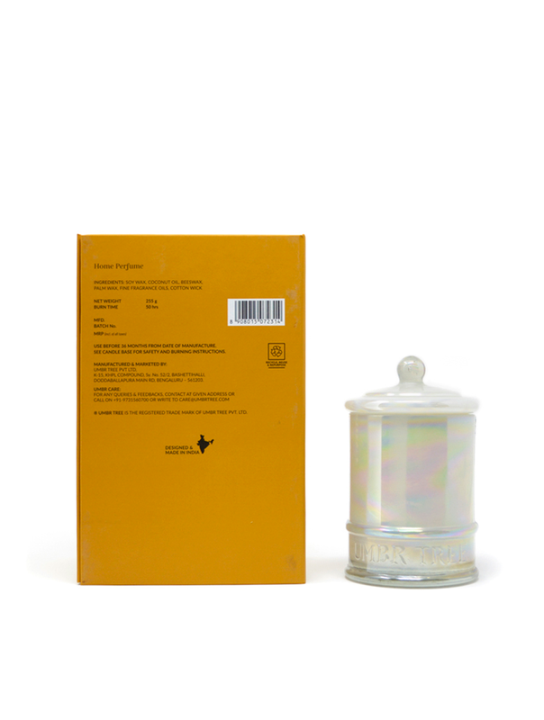 Dakshin Woods Fine Fragrance Candle, Natural Air Purifier, Toxin Free,  255g, 50hrs