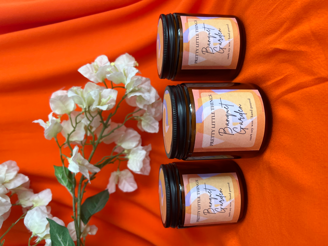 Amber Candle 100% soy wax